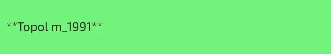 **Topol m_1991**